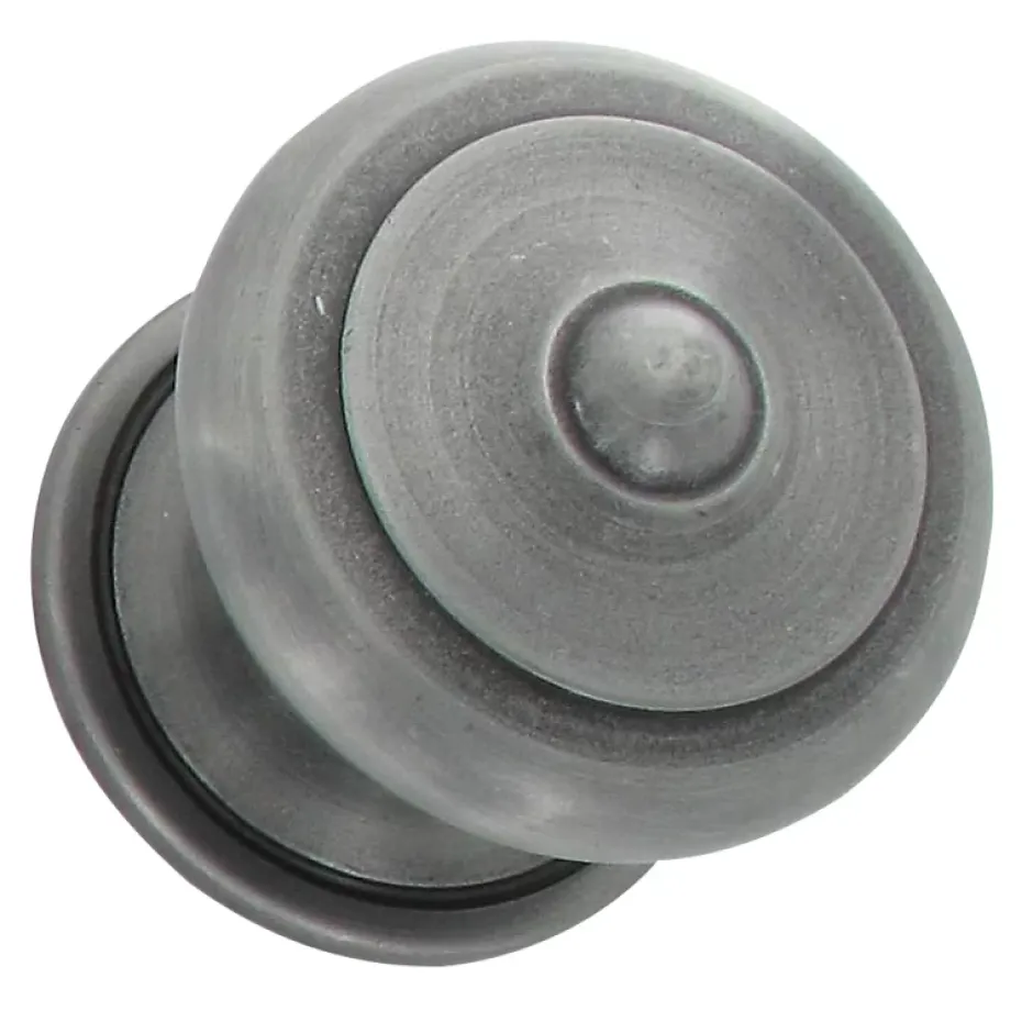 Secury-T Bouton Boule de porte d'entrée rustique argent antique