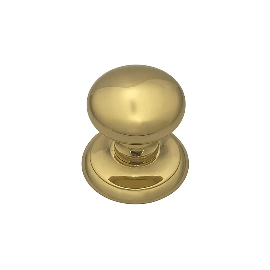 Bouton fixe de tirage de porte en Laiton D70 mm Laiton PVD Haute resistance-Hardwarexchange Hot