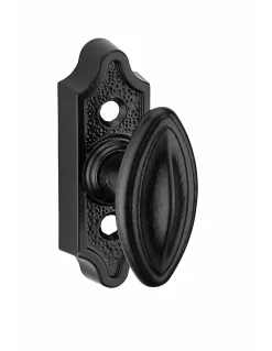 Thirard Bouton rustique pour fenêtre, carré 7mm, noir -