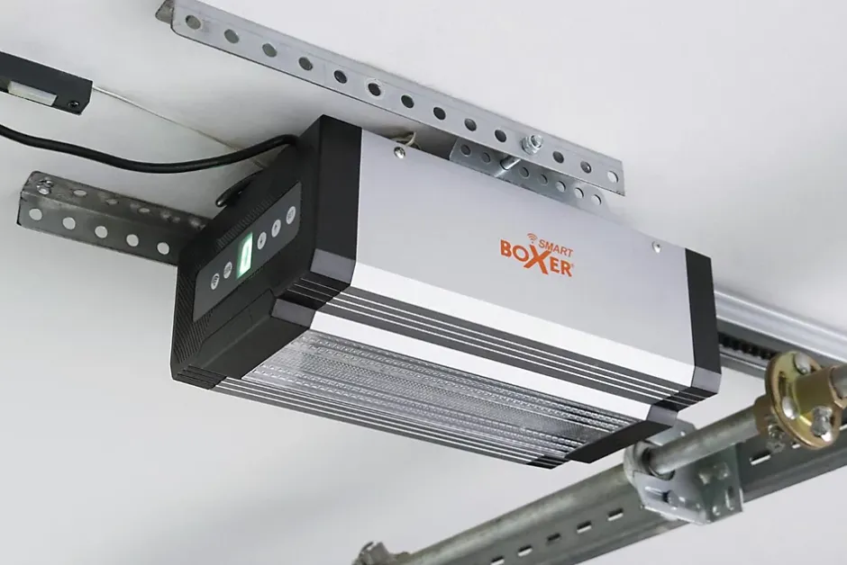 Ouvre-porte de garage WiFi 1000N modèle 5000, app smartphone, 2 télécommandes, rail 3,5 m-Boxer Best