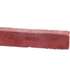Parcolor Brique de parement rouge à l'unité - intérieur/extérieur - Pose traditionnelle