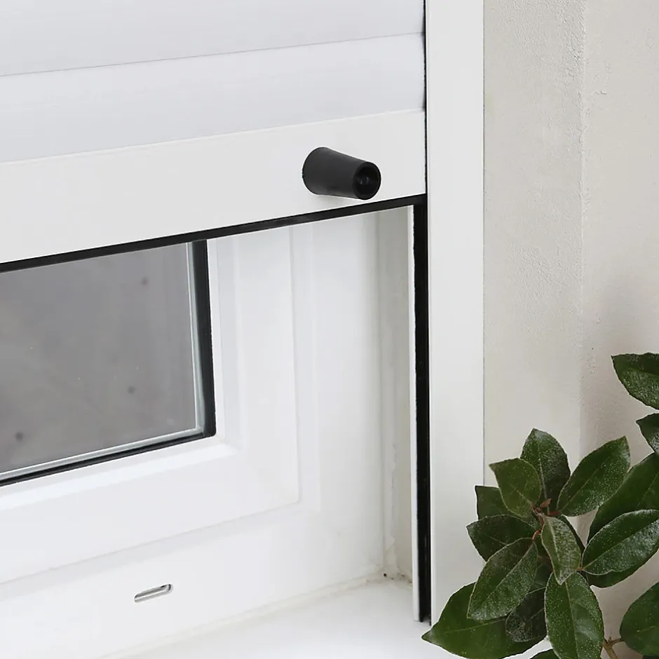 Protecta Butée ronde 40mm noir pour volet roulant vendue par 2