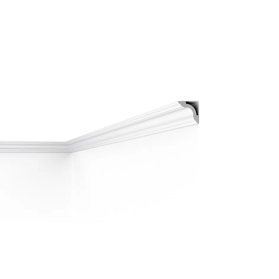 C1 Moulure de plafond Polystyrène HD 52 x 52 x 2000 - 1 pièce-Decoflair Sale