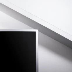 Quest Cache de tringle à rideau PVC 35x35mm, 2m, installation de la bande lumineuse LED, blanc