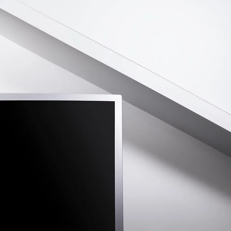 Cache de tringle à rideau PVC 30x30mm, 2m, installation de la bande lumineuse LED, blanc-Quest Clearance