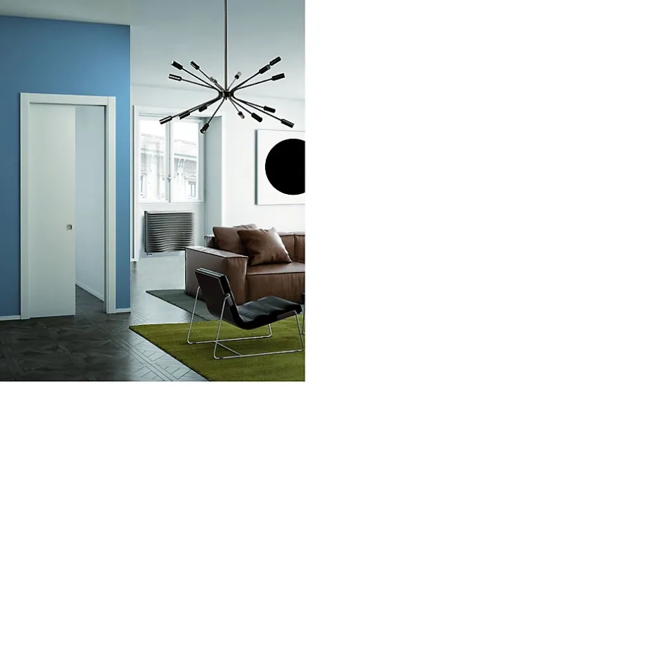 Caisson à galandage H.204 x l.70 cm pour porte coulissante Rhea- Hot