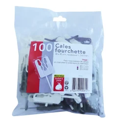 Acbat Cales fourchettes panachées (lot de 100)