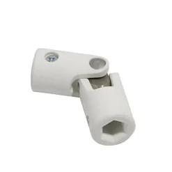 PROTECTA Cardan polyamide blanc, hexagonal 10/hexagonal 10