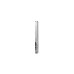 Carré de poignée de porte à condamnation acier ⌀6 mm H. 6 x L.70 mm gris- Discount
