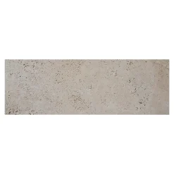 GoodHome Carreau en travertin sol et mur L.60 x l.20 cm x ép.10 mm, Travertino