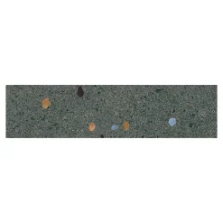 Carreau Premium pour mur effet Terrazzo. Terrazzo Grafito Mat. 7,5x30 cm.-Lux Mosaic