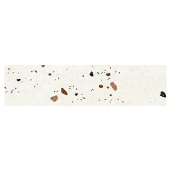 Carreau Premium pour mur effet Terrazzo. Terrazzo Pearl Mat. 7,5x30 cm.-Lux Mosaic Online