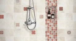 Casa Linéa CARREAU RENAISSANCE TRAVERTIN IVOIRE PERCE 1 PIÈCE 20 x 20 CM CASA LINEA