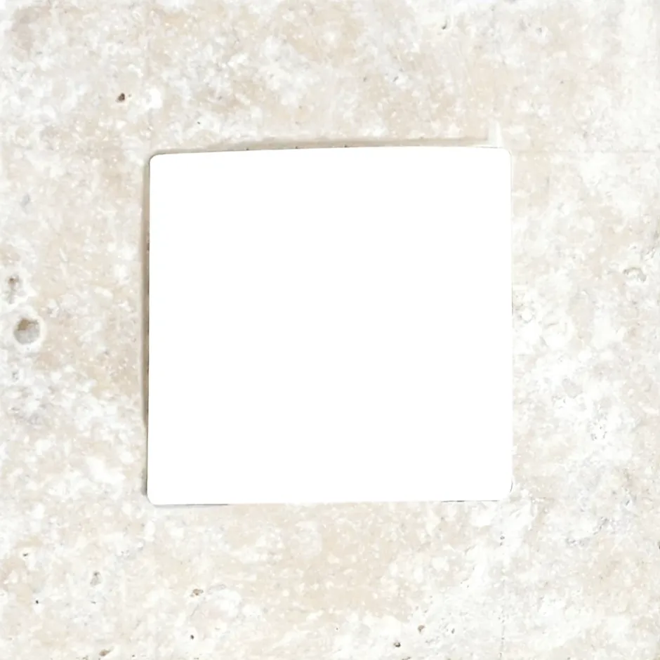 CARREAU RENAISSANCE TRAVERTIN IVOIRE PERCE 1 PIÈCE 10 x 10 CM CASA LINEA-Casa Linéa Best