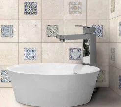 CARREAU RENAISSANCE TRAVERTIN IVOIRE PERCE 1 PIÈCE 10 x 10 CM CASA LINEA-Casa Linéa Best