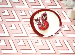 Carreaux de ciment véritable - Desert Rose - Pink-Hendaya Hot