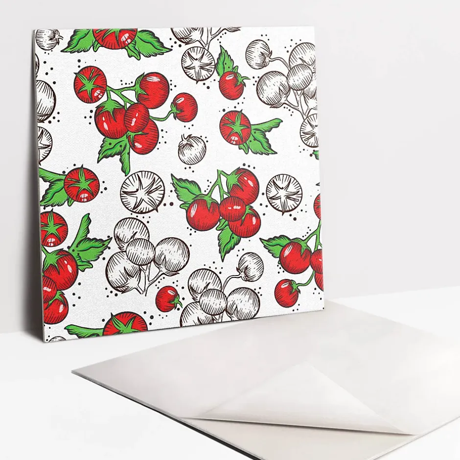 Carreaux vinyle 30x30 cm Tomates 9 pcs-Tulup