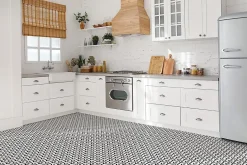 Carreaux vinyle 30x30 cm Abstraction géométrique 9 pcs-Tulup New