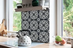 Carreaux vinyle 30x30 cm Ambiance arabe 9 pcs-Tulup Discount