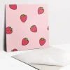 Carreaux vinyle 30x30 cm Fraises 9 pcs-Tulup Clearance
