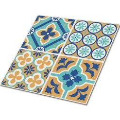 Carreaux vinyle 30x30 cm Motif décoratif 9 pcs-Tulup Clearance