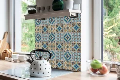 Carreaux vinyle 30x30 cm Motif décoratif 9 pcs-Tulup Clearance