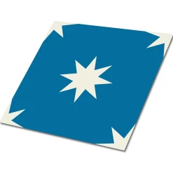 Carreaux vinyle 30x30 cm Étoile de pâques 9 pcs-Tulup Outlet