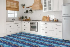 Carreaux vinyle 30x30 cm Lac de marbre 9 pcs-Tulup Hot