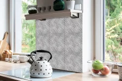 Tulup Carreaux vinyle 30x30 cm Côtes 9 pcs