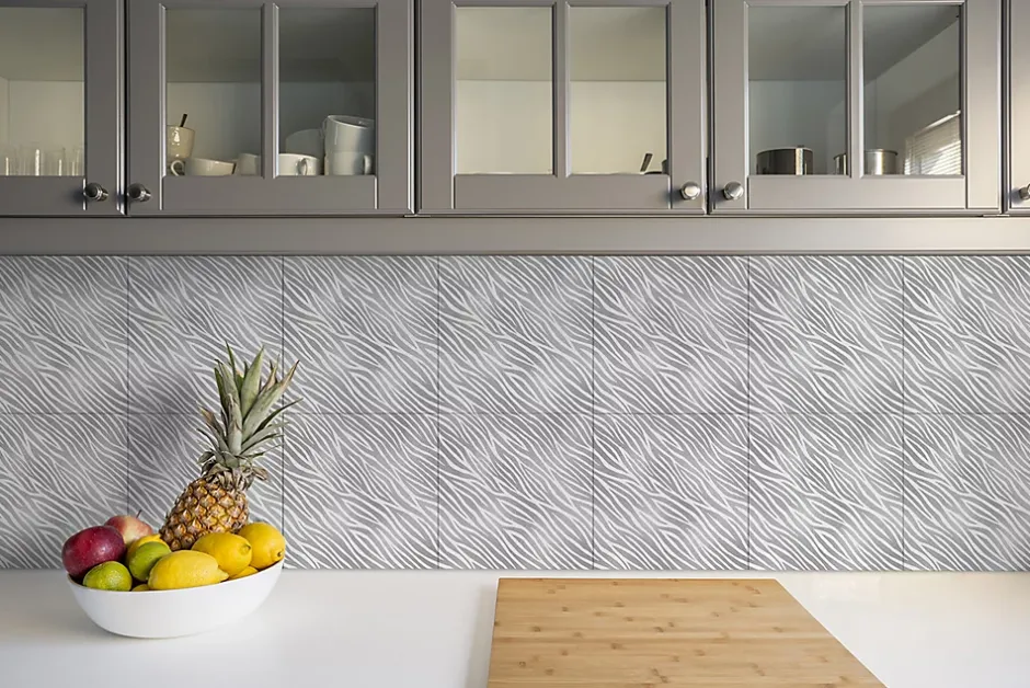 Tulup Carreaux vinyle 30x30 cm Côtes 9 pcs