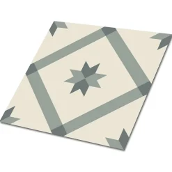 Carreaux vinyle 30x30 cm Motif géométrique 9 pcs-Tulup Clearance