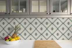 Carreaux vinyle 30x30 cm Motif géométrique 9 pcs-Tulup Clearance