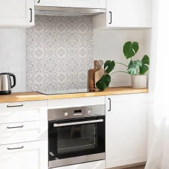 Tulup Carreaux vinyle 30x30 cm Vignes ornementales 9 pcs