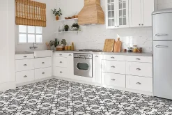 Tulup Carreaux vinyle 30x30 cm Décoration arabe 9 pcs