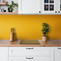 Tulup Carreaux vinyle 30x30 cm Couleur orange 9 pcs