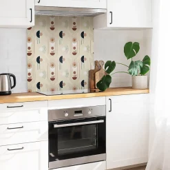 Carreaux vinyle 30x30 cm Formes géométriques bohèmes 9 pcs-Tulup