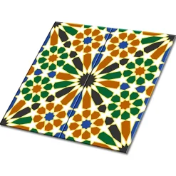 Carreaux vinyle 30x30 cm Motif cubain 9 pcs-Tulup Online