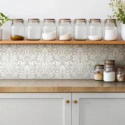 Carreaux vinyle 30x30 cm Ornement décoratif 9 pcs-Tulup Discount