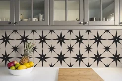 Tulup Carreaux vinyle 30x30 cm Astres 9 pcs