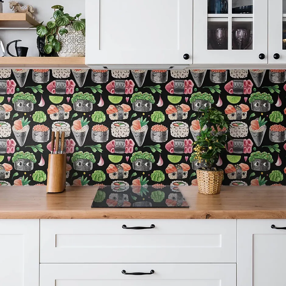 Carreaux vinyle 30x30 cm Sushis de conte de fées 9 pcs-Tulup Clearance