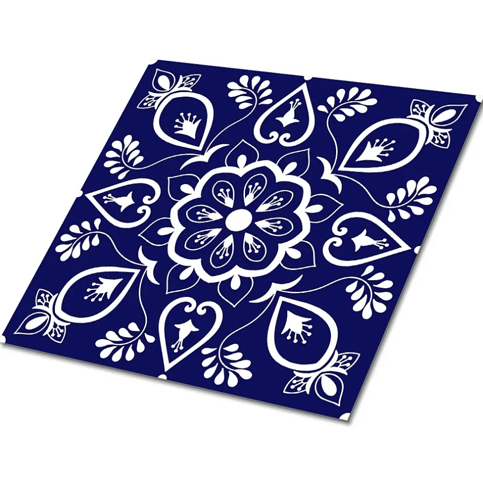 Tulup Carreaux vinyle 30x30 cm Azazalo portugais 9 pcs