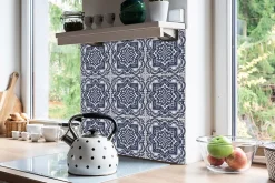 Tulup Carreaux vinyle 30x30 cm Orient 9 pcs