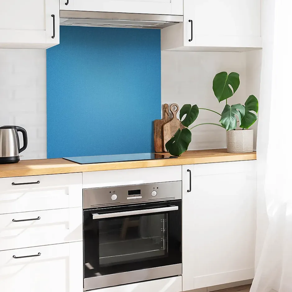 Tulup Carreaux vinyle 30x30 cm Couleur bleue 9 pcs