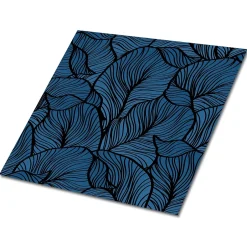 Carreaux vinyle 30x30 cm Feuilles rétro 9 pcs-Tulup Clearance