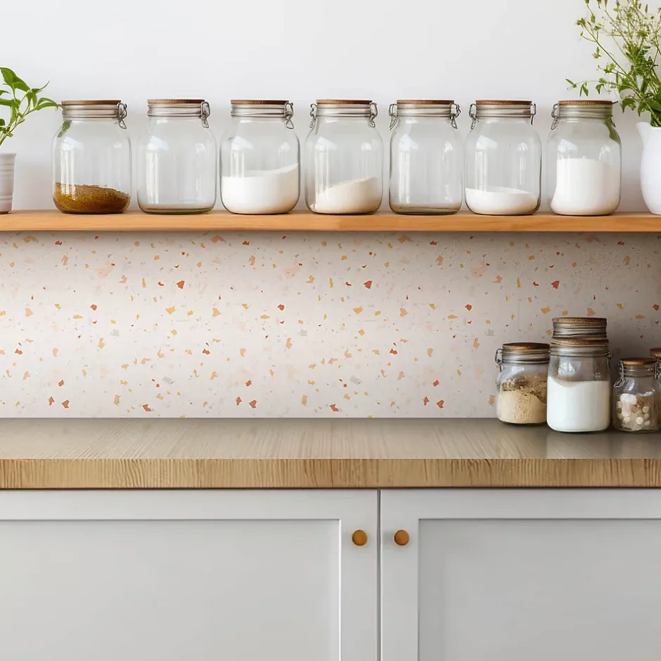 Carreaux vinyle 30x30 cm Grès délicat 9 pcs-Tulup New