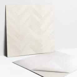 Tulup Carreaux vinyle 30x30 cm Parquet clair et délicat 9 pcs