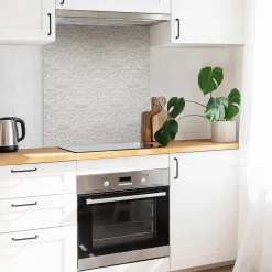 Tulup Carreaux vinyle 30x30 cm Motif ornemental 9 pcs