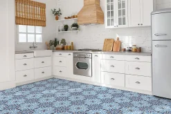 Tulup Carreaux vinyle 30x30 cm Oasis 9 pcs