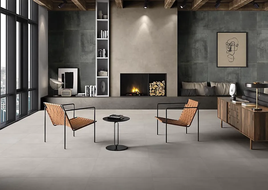 Carrelage Absolute Elements Petrol - Mat 120 x 60cm ( vendu par boite de 1,44 m² )-Mariner Online