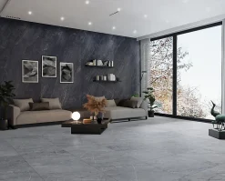 Carrelage Agathos Gris - Mat 120 x 60cm ( vendu par boite de 1,44 m² )-Energie Ker Outlet